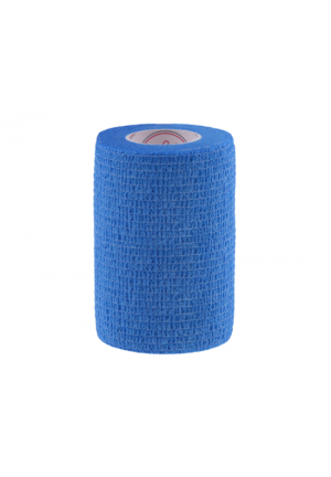 Bandaż Kohezyjny Non-Woven Premium, niebieski, 7.5cmx4.5m, 1szt.