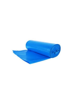 Worki na odpady niebieskie LDPE, 35L, 50szt/rol
