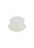 Chińska bańka silikonowa do masażu, biała, rozm. M, (4,5cm), 1szt.