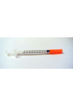Strzykawka insulinowa KD-JECT III 0,5ml U100 z igłą wtopioną  29Gx1/2 / 0,33x12,7mm 100sz/op 870518